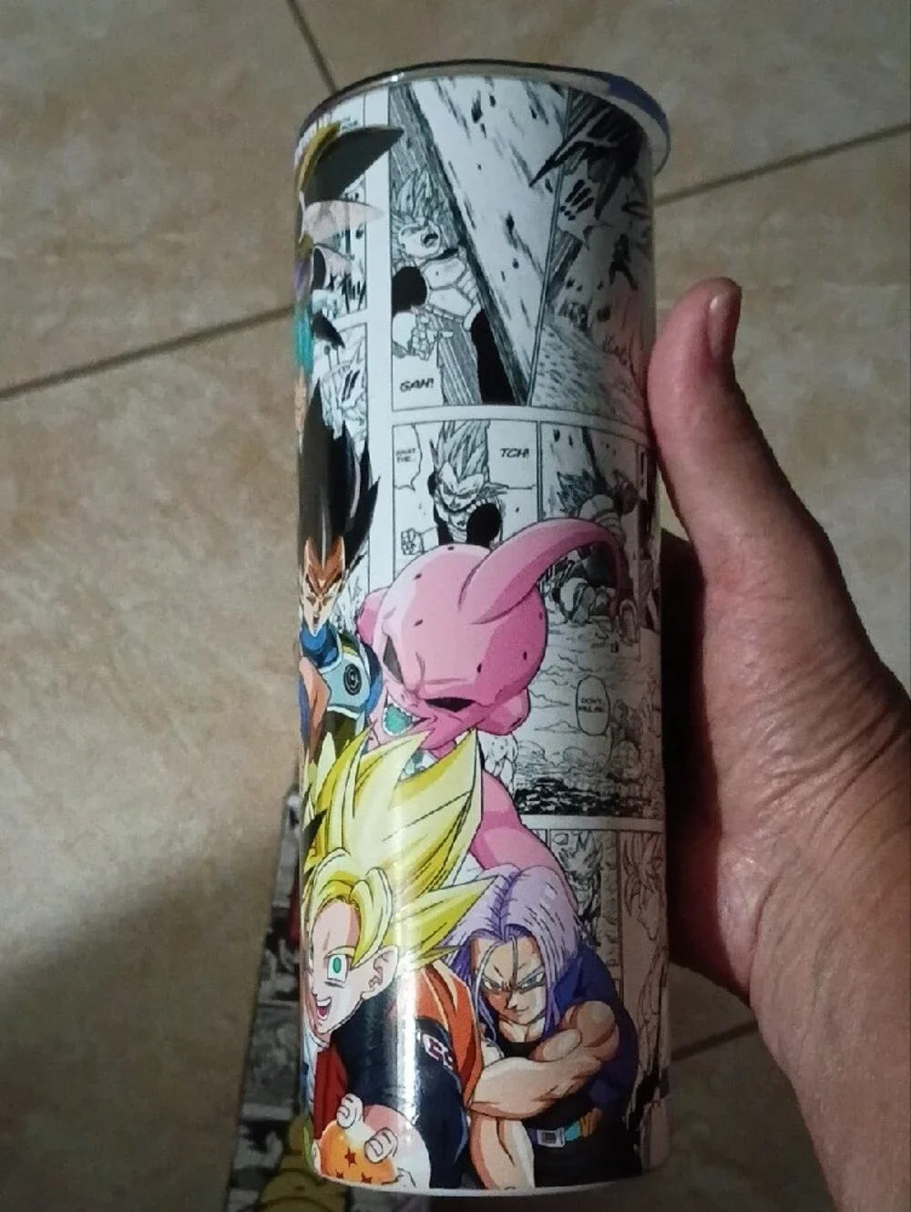 BRAND NEW Dragon Ball Z Stainless Steel Travel Mug - Multicolor